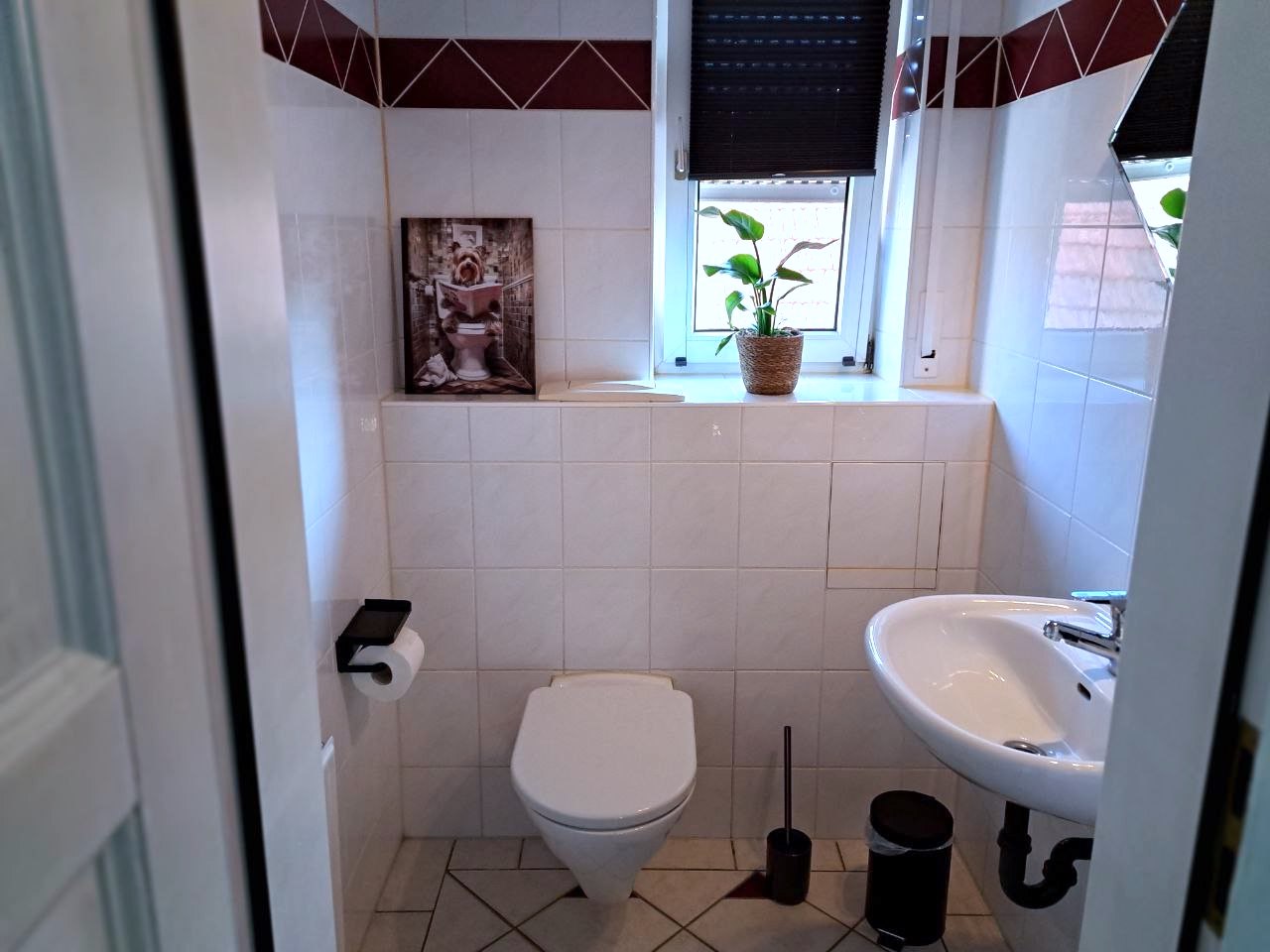 Gäste WC in Ferienwohnung, Franken